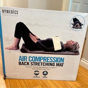 HoMedics Air Compression Back Stretching Mat - Grey